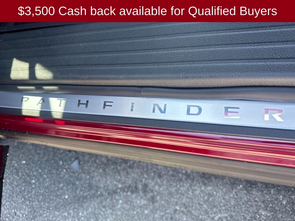 2026 Scarlet Ember Tintcoat Nissan Pathfinder Platinum FWD SUV