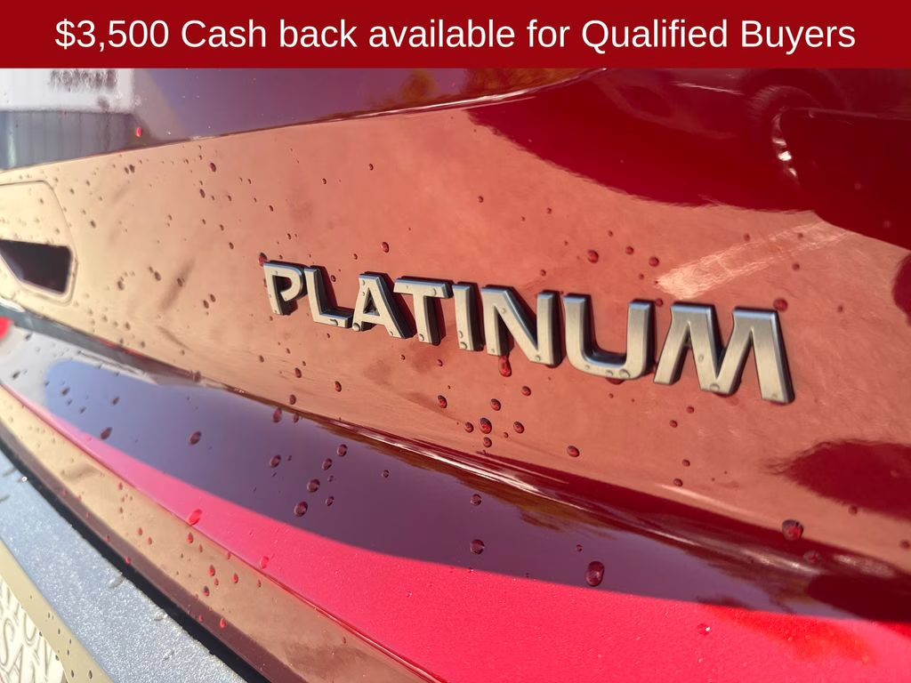 2026 Scarlet Ember Tintcoat Nissan Pathfinder Platinum FWD SUV