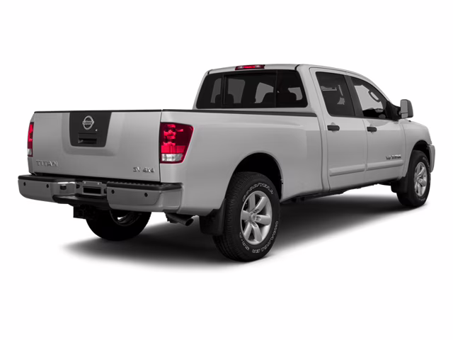 2014 Brilliant Silver Metallic Nissan Titan SV 4X4 Truck