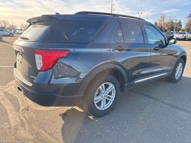 2023 Stone Blue Metallic Ford Explorer XLT 4X4 SUV