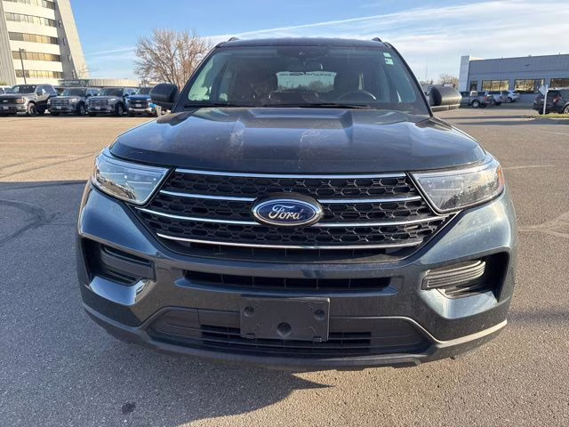 2023 Stone Blue Metallic Ford Explorer XLT 4X4 SUV