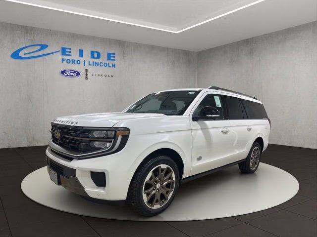 2026 Star White Metallic Tri-Coat Ford Expedition Max King Ranch 4X4 SUV