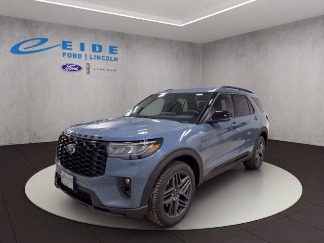 2026 Vapor Blue Ford Explorer ST-Line 4X4 SUV