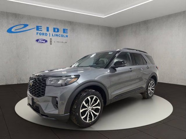 2026 Carbonized Gray Metallic Ford Explorer ST-Line 4X4 SUV