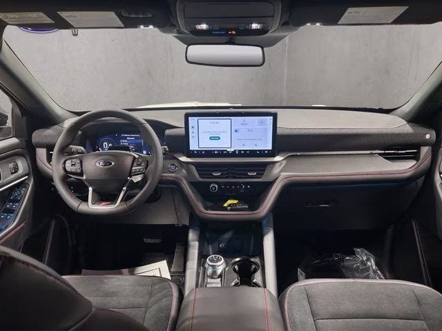 2026 Star White Metallic Tri-Coat Ford Explorer ST 4X4 SUV