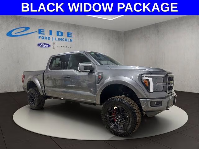 2026 Carbonized Gray Metallic Ford F-150 Lariat BLACK WIDOW 4X4 Truck