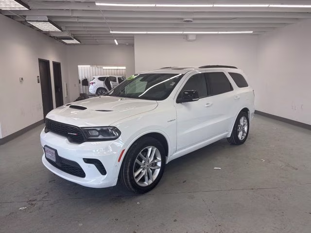 2025 White Knuckle Clearcoat Dodge Durango R/T Plus AWD SUV