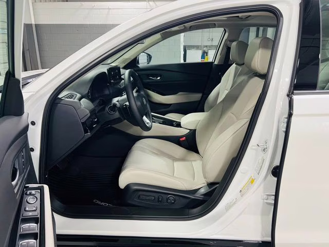 2026 Platinum White Pearl Honda Accord Hybrid Touring FWD Sedan