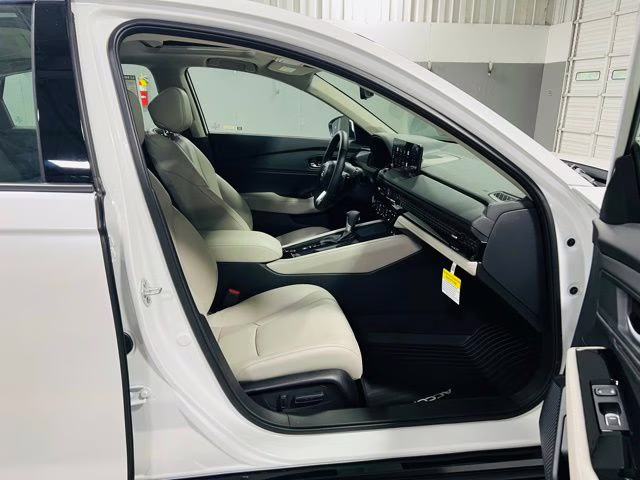2026 Platinum White Pearl Honda Accord Hybrid Touring FWD Sedan