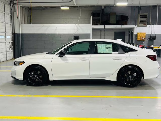 2026 Platinum White Pearl Honda Civic Si Base FWD Sedan