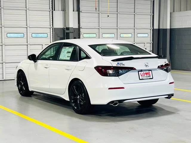 2026 Platinum White Pearl Honda Civic Si Base FWD Sedan