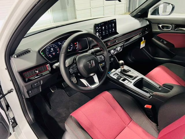 2026 Platinum White Pearl Honda Civic Si Base FWD Sedan