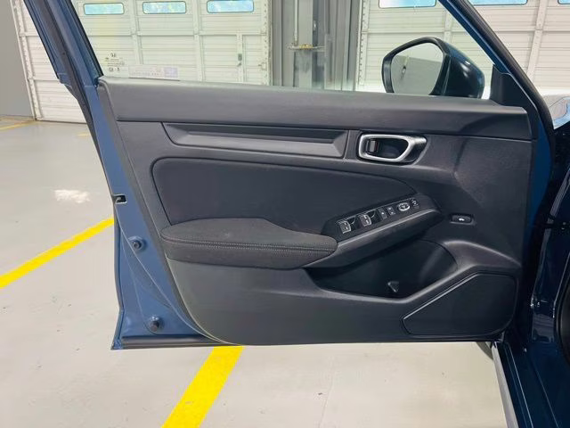 2026 Blue Lagoon Pearl Honda Civic LX FWD Sedan