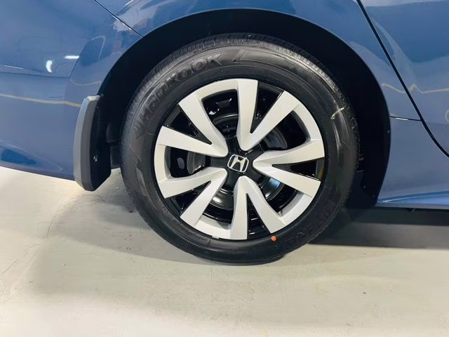 2026 Blue Lagoon Pearl Honda Civic LX FWD Sedan