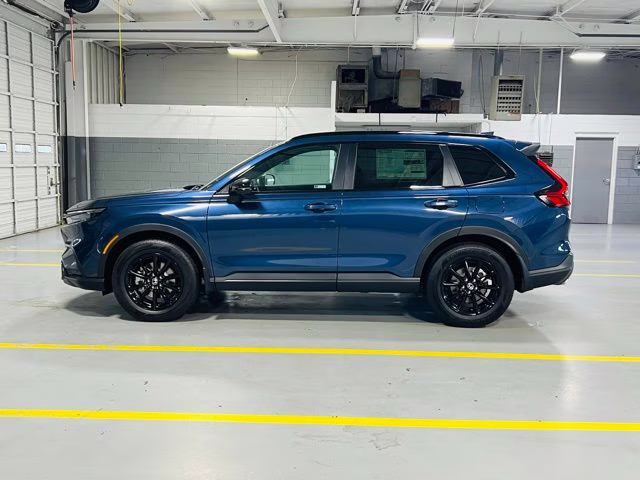 2026 Canyon River Blue Met Honda CR-V Hybrid Sport-L FWD SUV