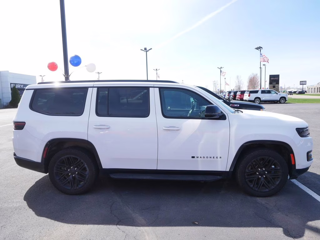 2024 Bright White Clearcoat Jeep Wagoneer Series II 4X4 SUV