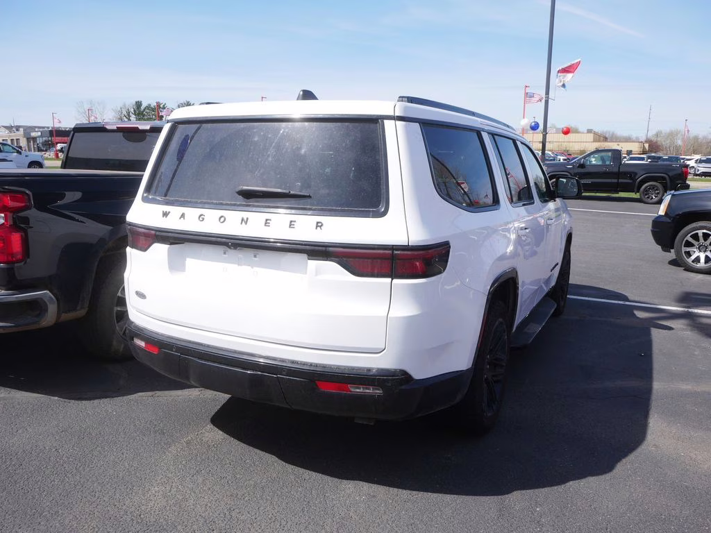 2024 Bright White Clearcoat Jeep Wagoneer Series II 4X4 SUV