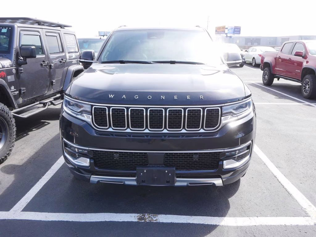 2022 Diamond Black Crystal Pearlcoat Jeep Wagoneer Series III 4X4 SUV