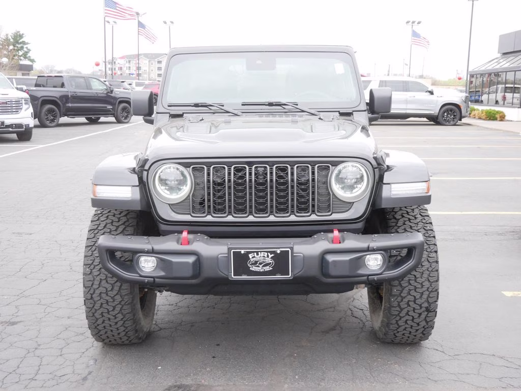 2024 Black Clearcoat Jeep Wrangler Rubicon X 4X4 SUV