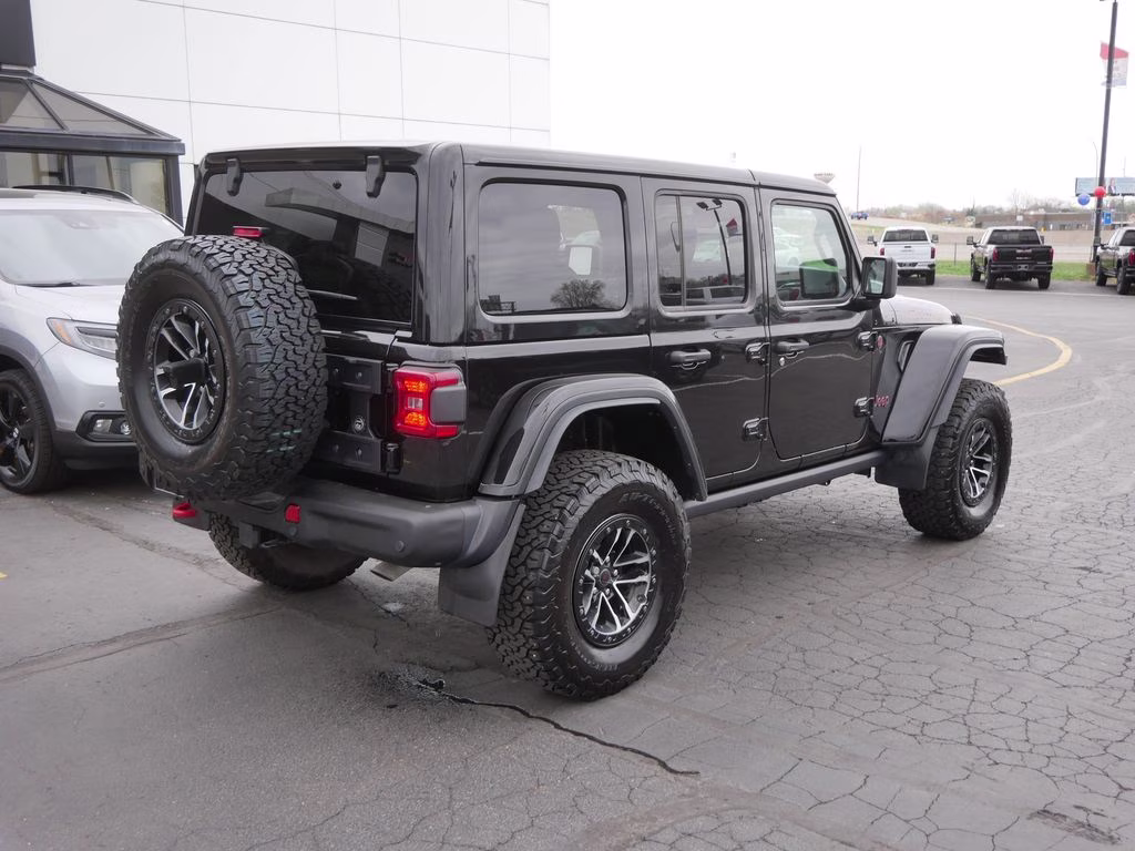 2024 Black Clearcoat Jeep Wrangler Rubicon X 4X4 SUV