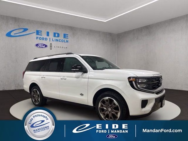 2026 White Ford Expedition Max King Ranch 4X4 SUV