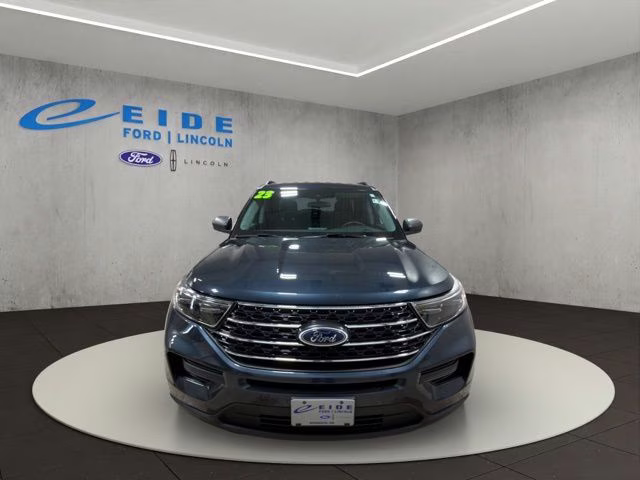 2023 Stone Blue Metallic Ford Explorer XLT 4X4 SUV