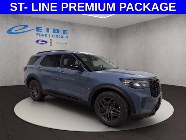 2026 Vapor Blue Ford Explorer ST-Line 4X4 SUV