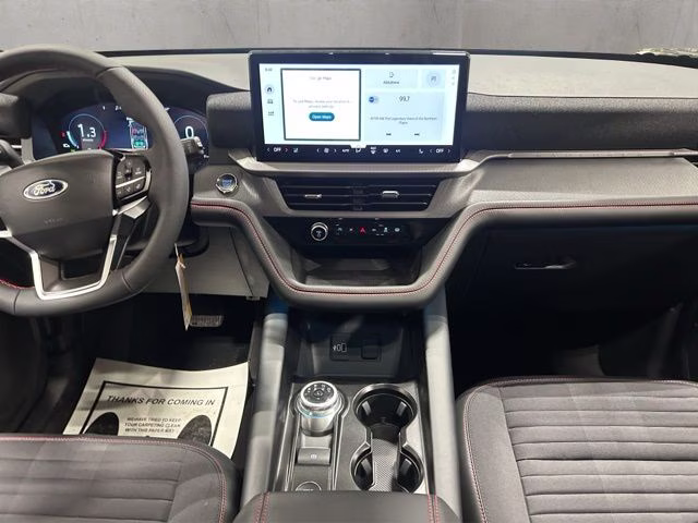 2026 Space White Metallic Ford Explorer ST-Line 4X4 SUV