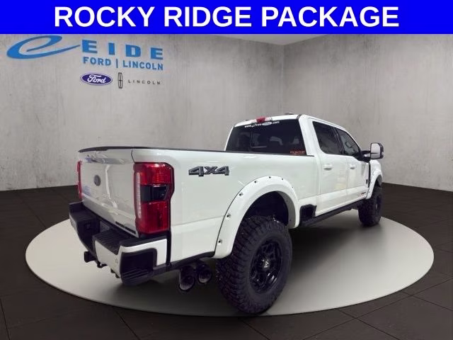 2026 Oxford White Ford Super Duty F-250 SRW Lariat ROCKY RIDGE 4X4 Truck