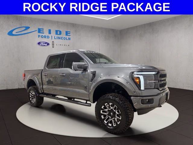 2026 Carbonized Gray Metallic Ford F-150 Lariat ROCKY RIDGE 4X4 Truck