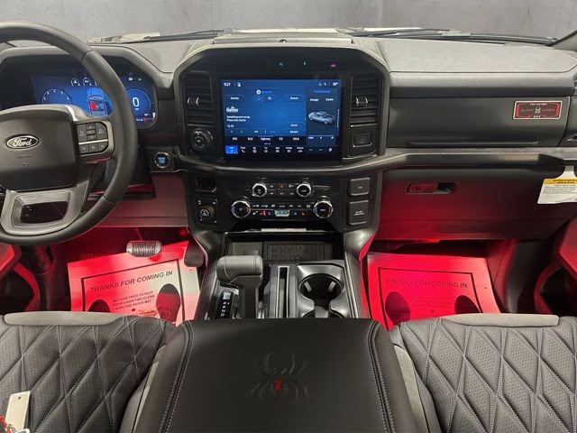 2026 Carbonized Gray Metallic Ford F-150 Lariat BLACK WIDOW 4X4 Truck