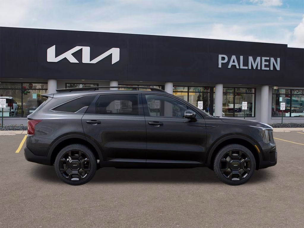 2026 Interstellar Gray Kia Sorento Hybrid X-Line SX Prestige AWD SUV
