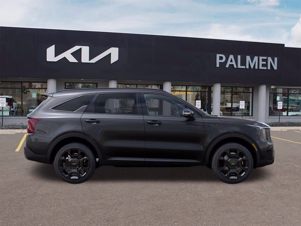 2026 Interstellar Gray Kia Sorento Hybrid X-Line SX Prestige AWD SUV