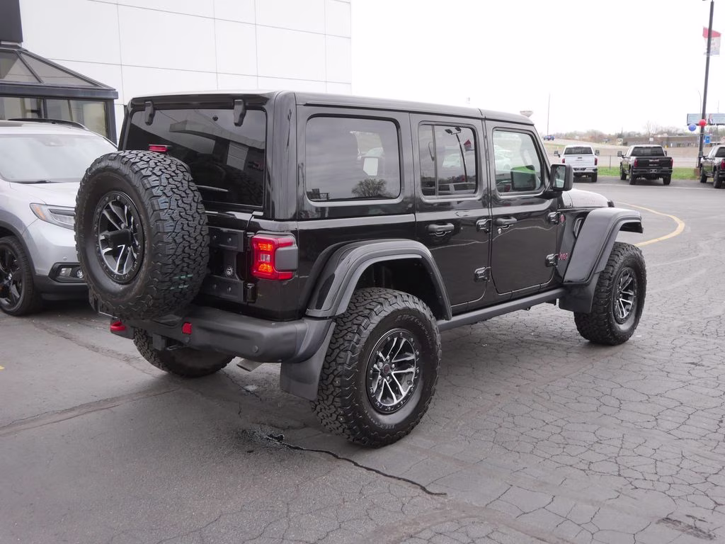 2024 Black Clearcoat Jeep Wrangler Rubicon X 4X4 SUV