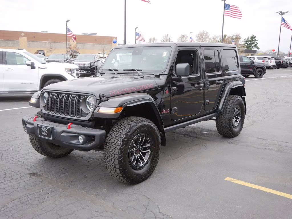 2024 Black Clearcoat Jeep Wrangler Rubicon X 4X4 SUV