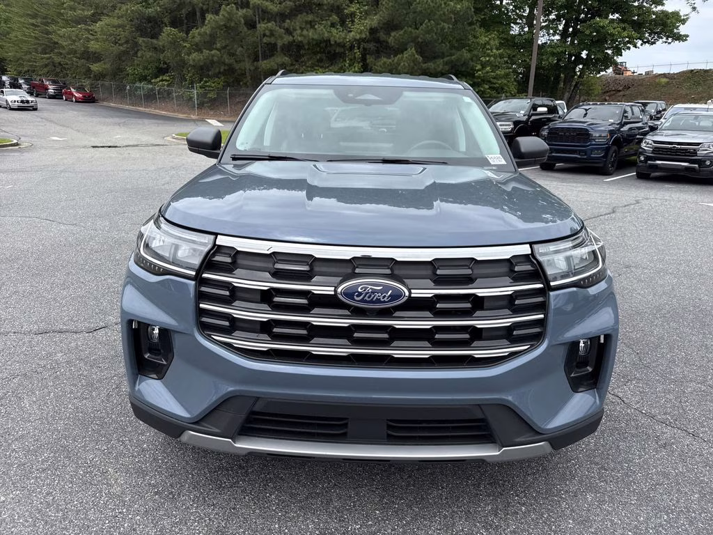 2025 Vapor Blue Metallic Ford Explorer Active 4X4 SUV