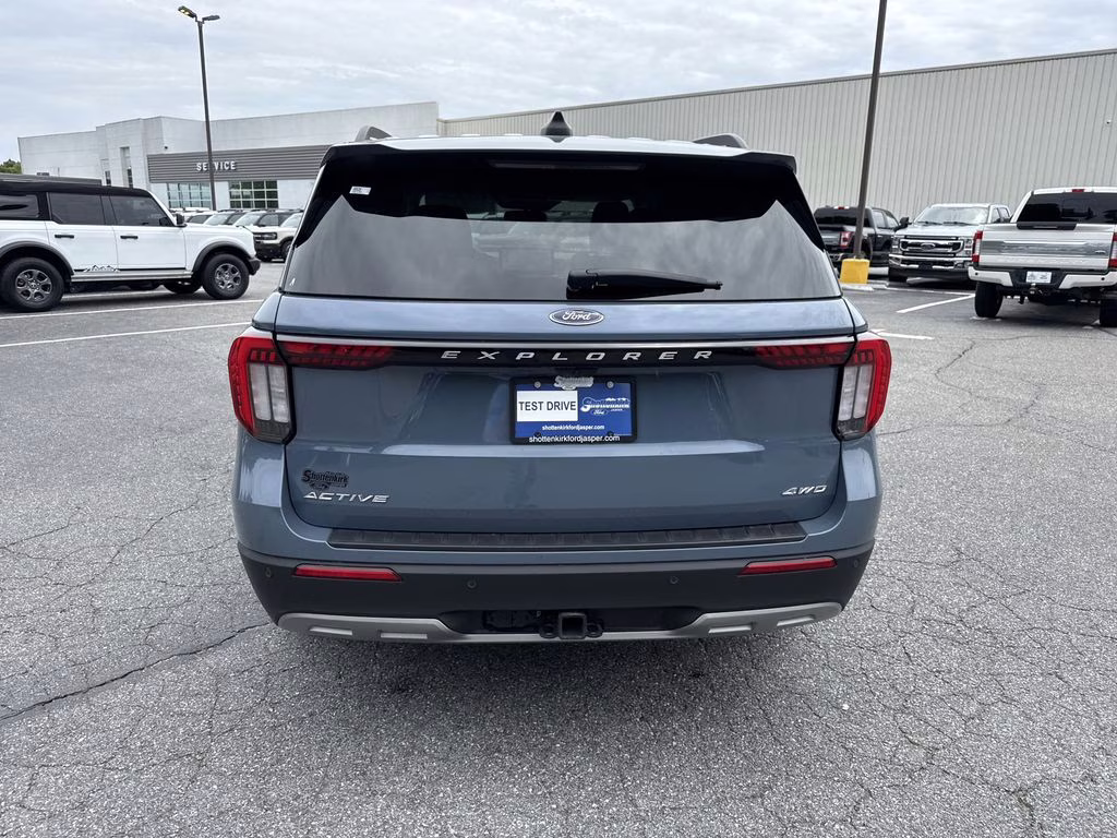 2025 Vapor Blue Metallic Ford Explorer Active 4X4 SUV