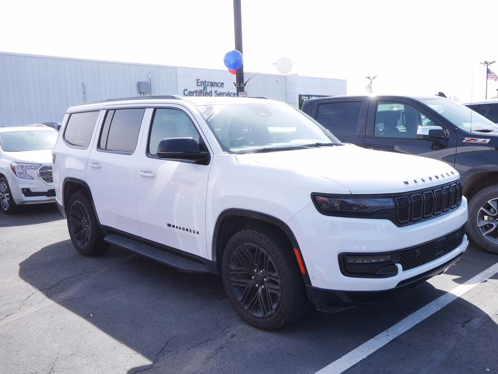 2024 Bright White Clearcoat Jeep Wagoneer Series II 4X4 SUV
