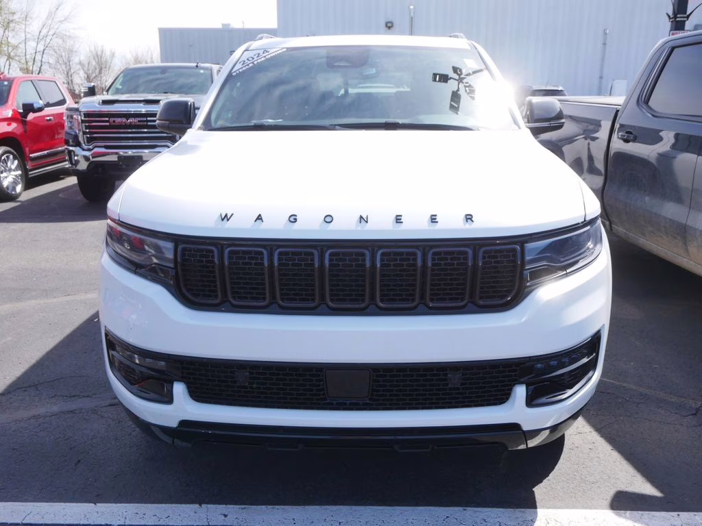 2024 Bright White Clearcoat Jeep Wagoneer Series II 4X4 SUV