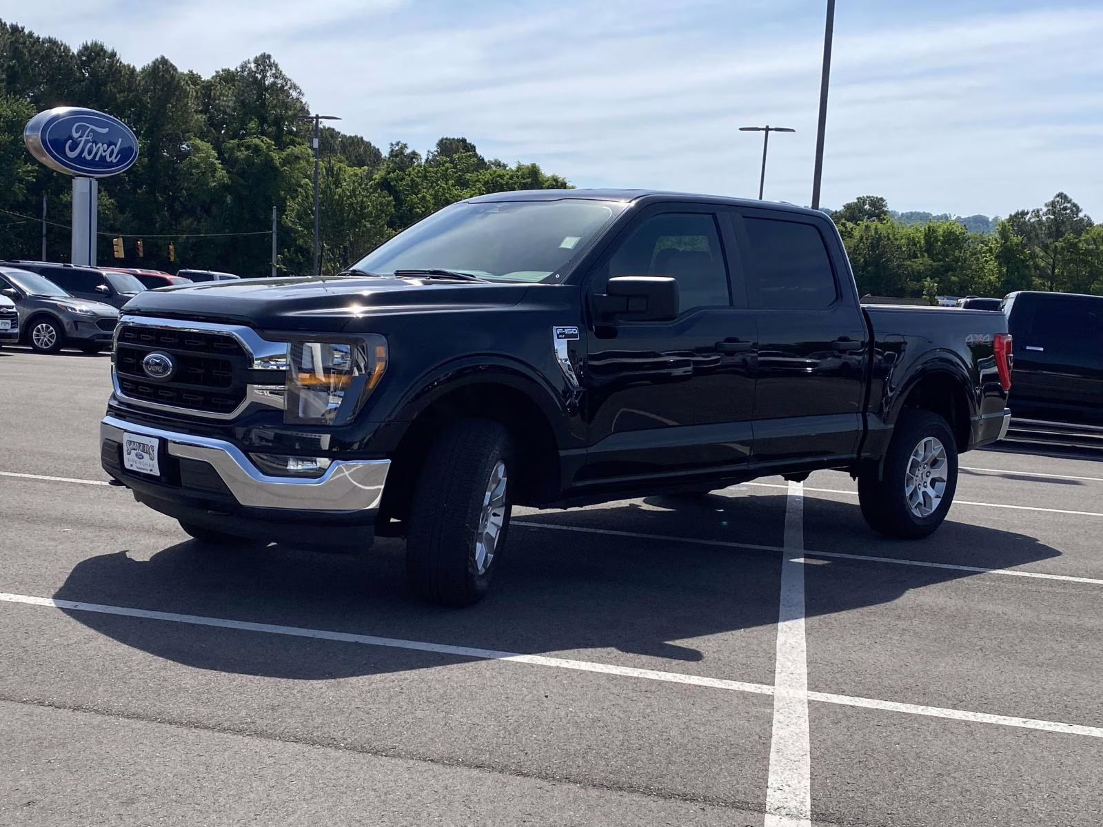 2023 Agate Black Metallic Ford F-150 XLT 4X4 Truck