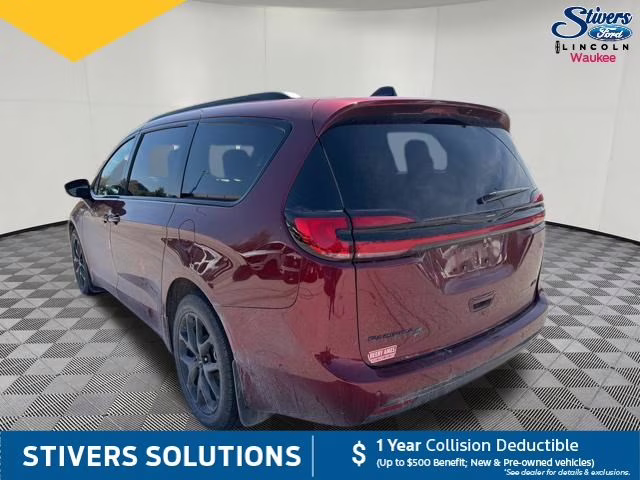 2023 Velvet Red Pearlcoat Chrysler Pacifica Touring L AWD Van