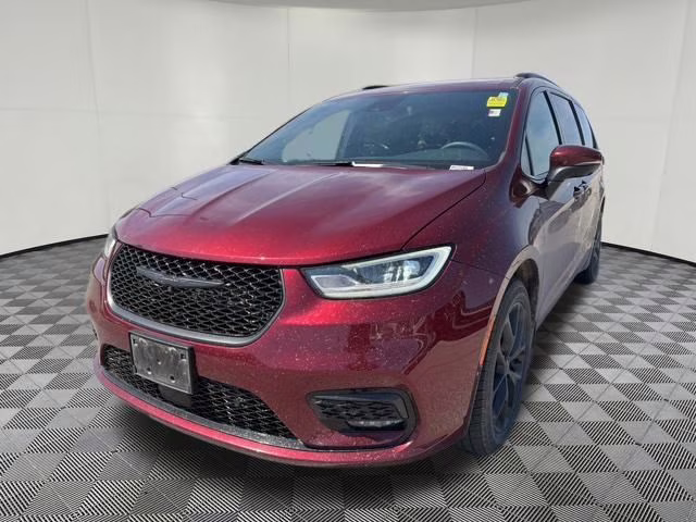 2023 Velvet Red Pearlcoat Chrysler Pacifica Touring L AWD Van