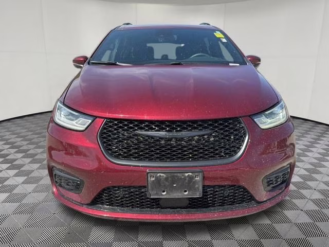 2023 Velvet Red Pearlcoat Chrysler Pacifica Touring L AWD Van