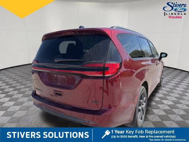 2023 Velvet Red Pearlcoat Chrysler Pacifica Touring L AWD Van