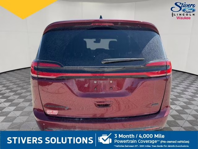 2023 Velvet Red Pearlcoat Chrysler Pacifica Touring L AWD Van