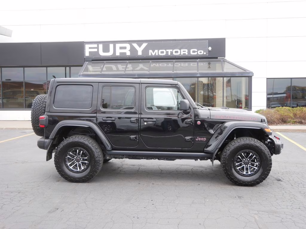2024 Black Clearcoat Jeep Wrangler Rubicon X 4X4 SUV