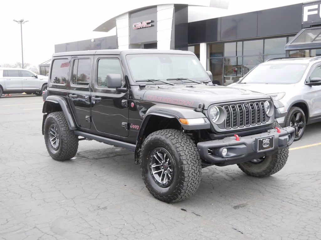 2024 Black Clearcoat Jeep Wrangler Rubicon X 4X4 SUV