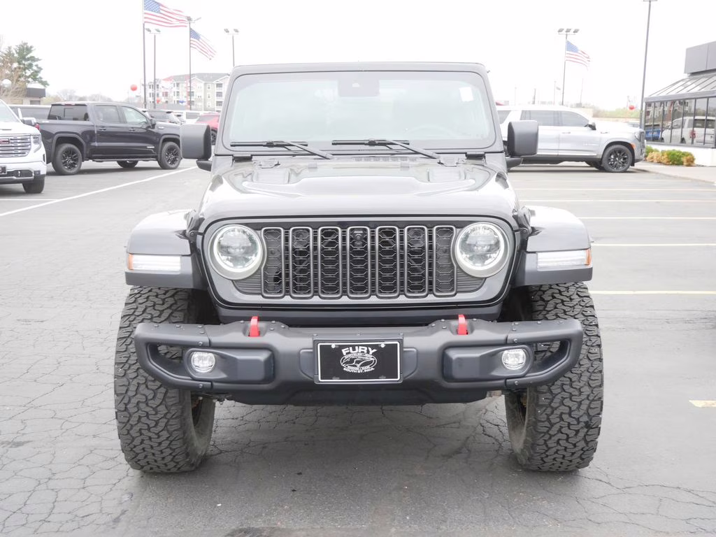 2024 Black Clearcoat Jeep Wrangler Rubicon X 4X4 SUV