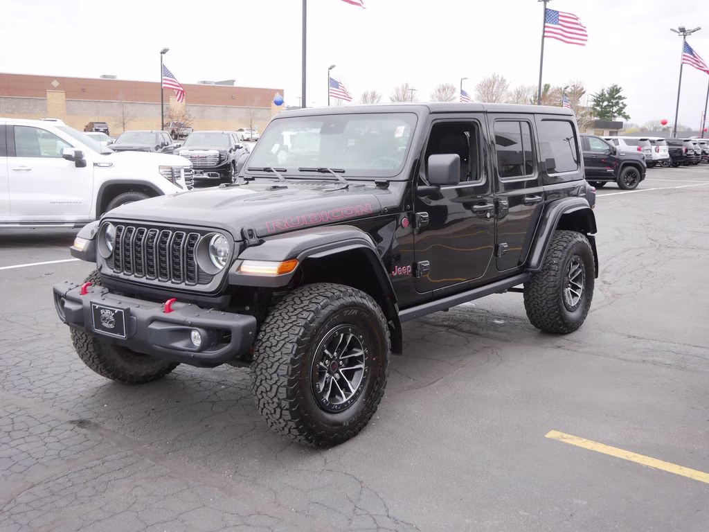 2024 Black Clearcoat Jeep Wrangler Rubicon X 4X4 SUV