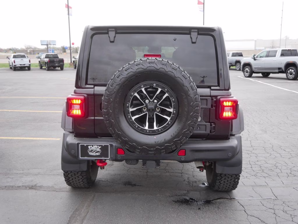 2024 Black Clearcoat Jeep Wrangler Rubicon X 4X4 SUV